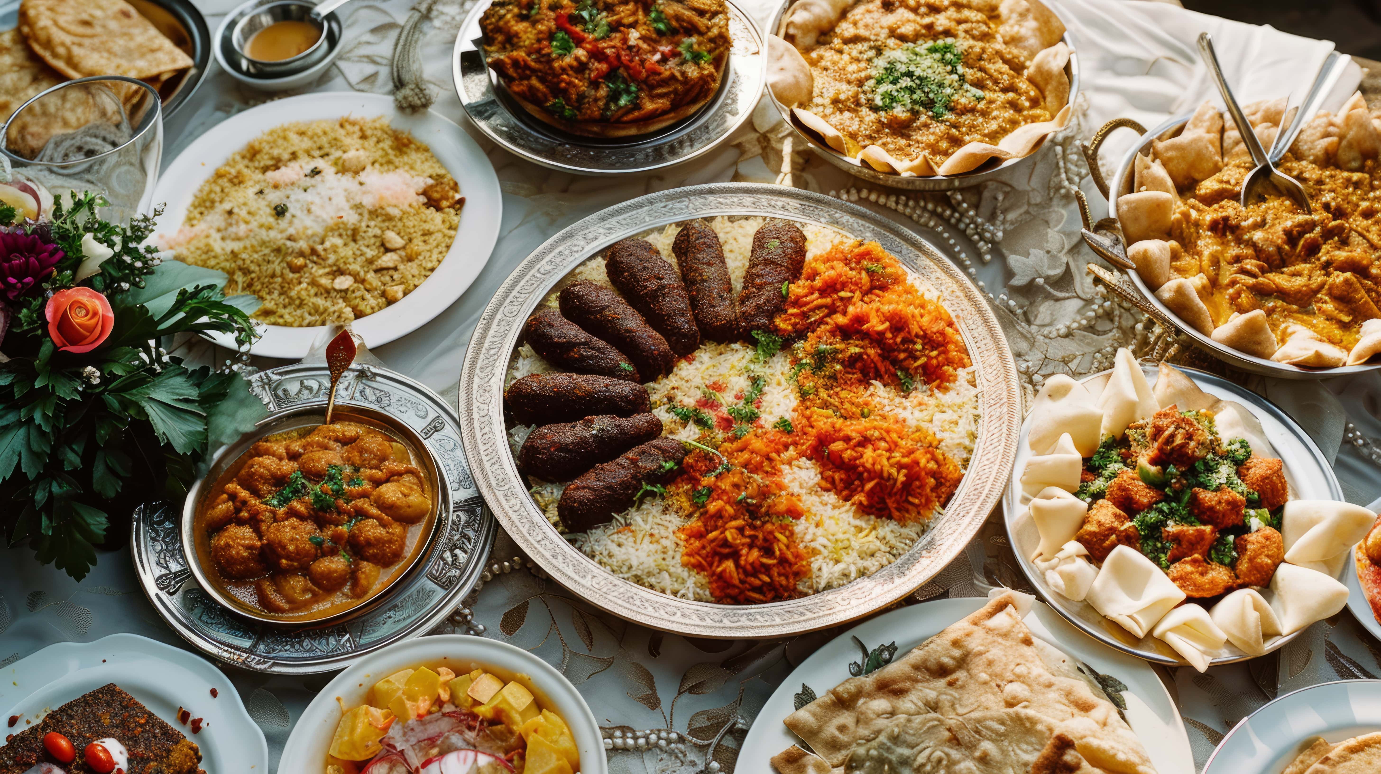 Traditional Pakistani Feast